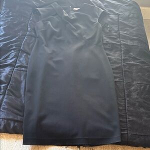 Calvin Klein Elegant Black Midi Dress